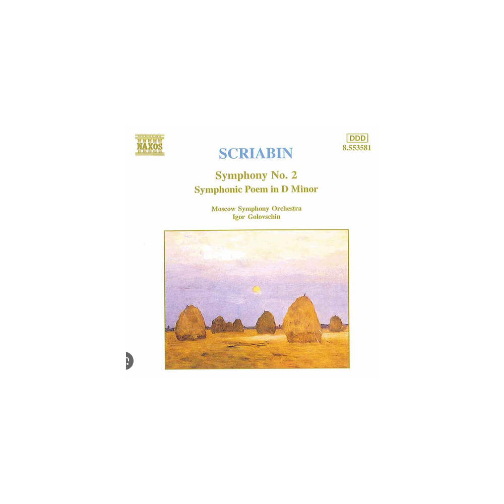 SCRIABINE - Golovchin - Symphonie n°2 op.29